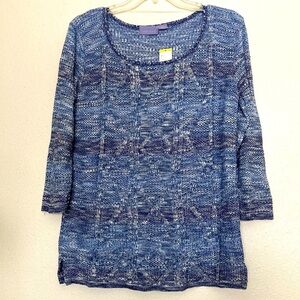 Laura Scott 3/4 Sleeve Sweater Size M